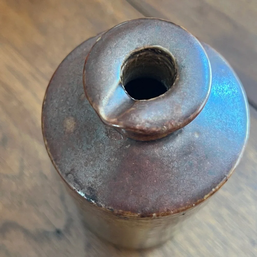Antique Lovatt & Lovatt Stoneware Master Ink Bottle - Notts Langley Mill